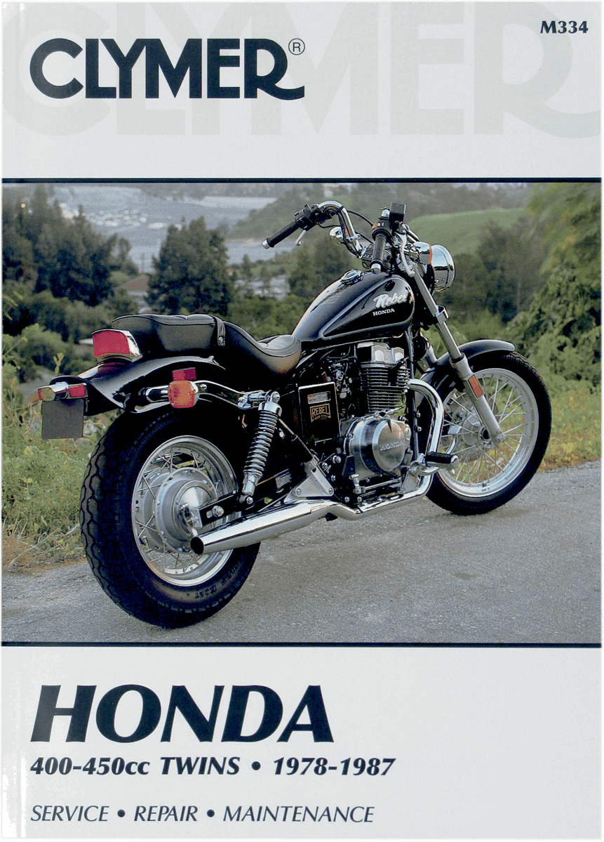CLYMER M334 Manual - Honda - 400/450 Twins