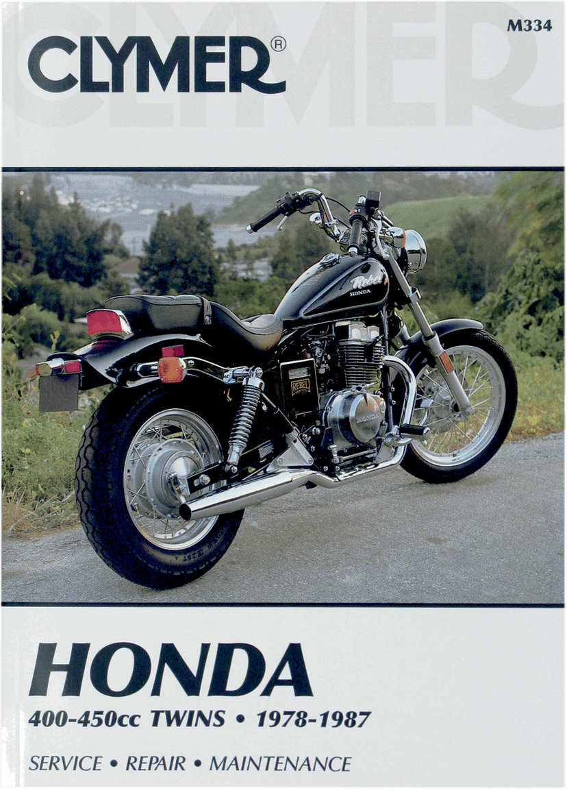 CLYMER M334 Manual - Honda - 400/450 Twins