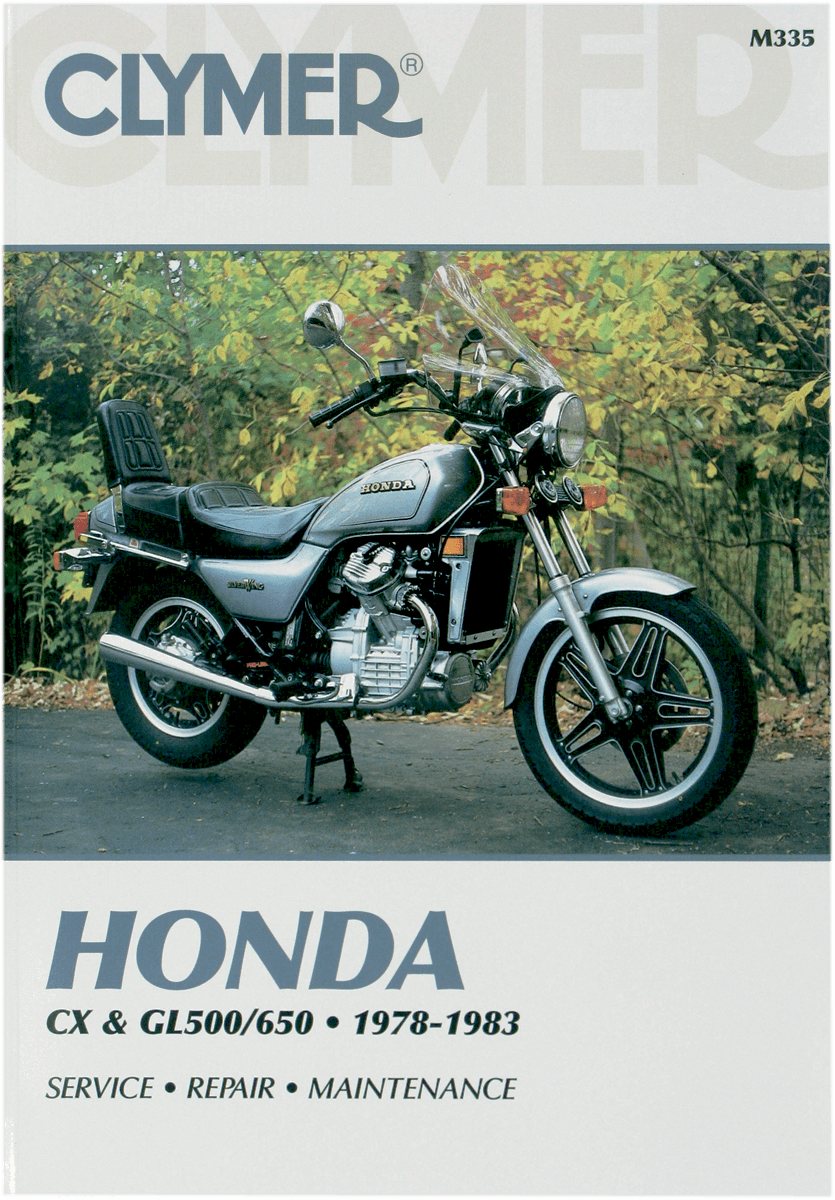 CLYMER M335 Manual - Honda - CX / GL500-650 Twins