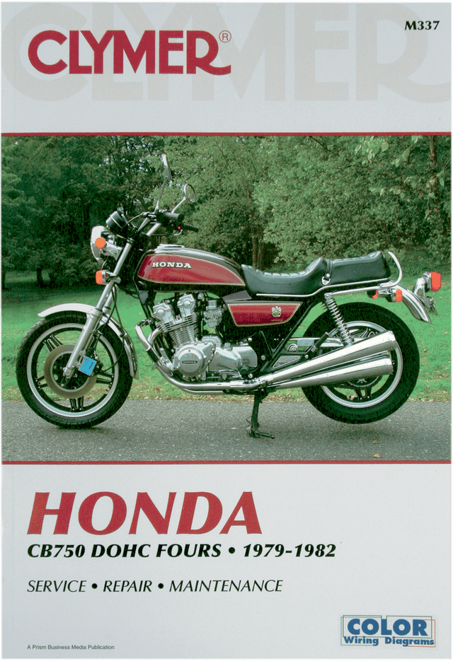 CLYMER M337 Manual - Honda - CB750 DOHC