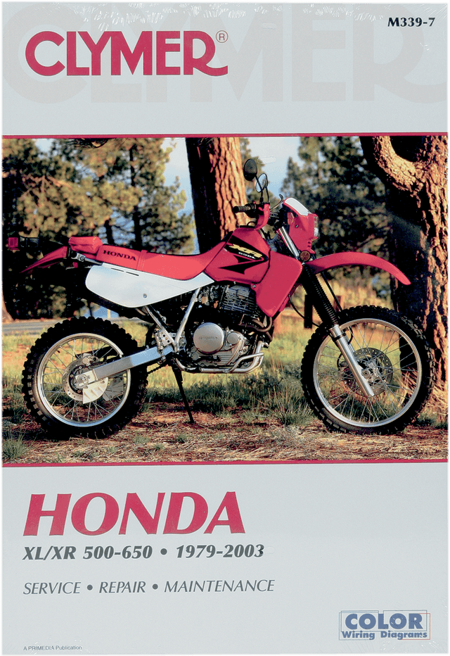 CLYMER M339 Manual - Honda - XL/XR 500-600 Singles