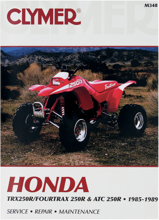 CLYMER M348 Manual - Honda - ATC250R /TRX250R
