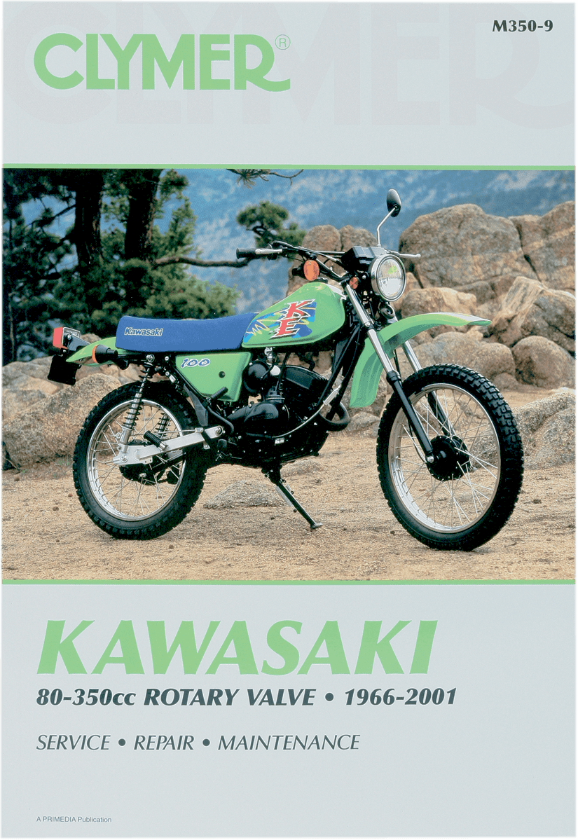 CLYMER M350 Manual - Kawasaki / Kasea - Rotary 80-350cc
