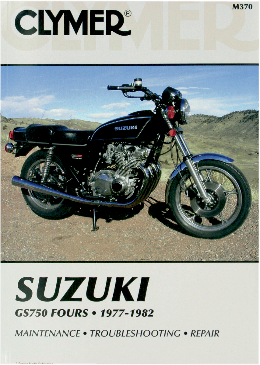 CLYMER M370 Manual - Suzuki - GS750 Fours