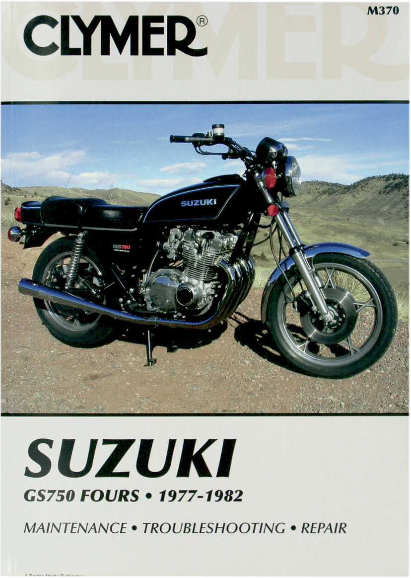 CLYMER M370 Manual - Suzuki - GS750 Fours