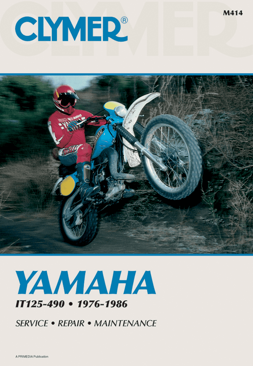 CLYMER M414 Manual - Yamaha - IT125-490