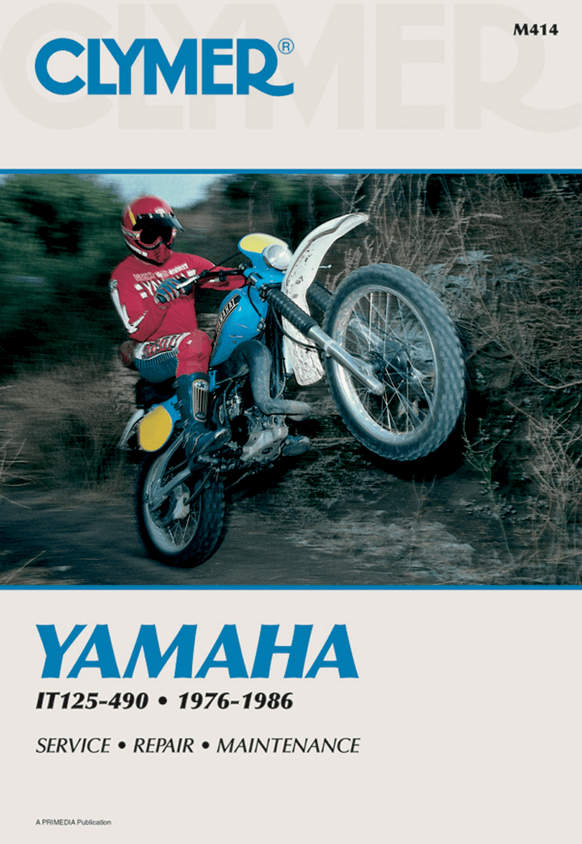 CLYMER M414 Manual - Yamaha - IT125-490