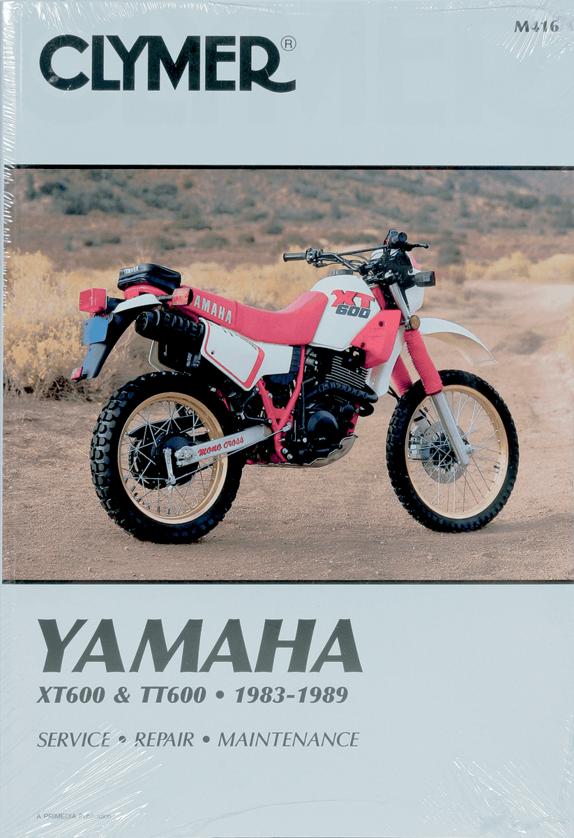 CLYMER M416 Manual - Yamaha - XT600 / TT600