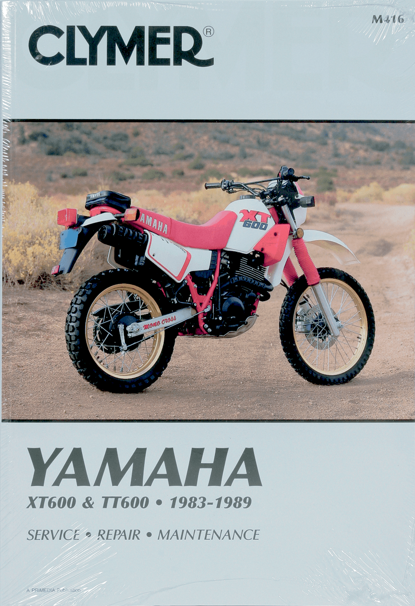 CLYMER M416 Manual - Yamaha - XT600 / TT600