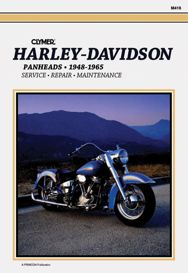 CLYMER M418 Manual - Harley-Davidson - Panheads