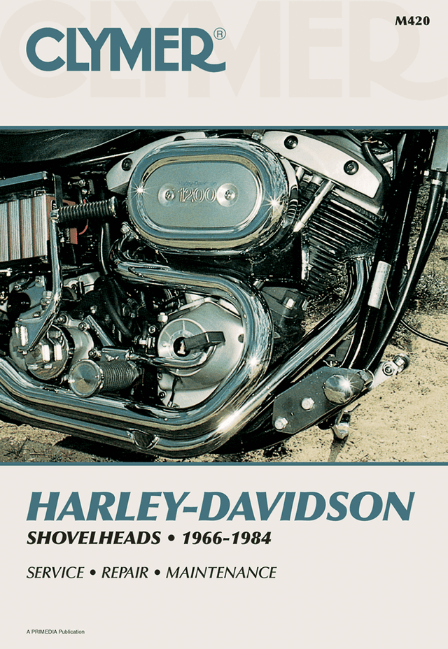 CLYMER M420 Manual - Harley-Davidson - Shovelheads