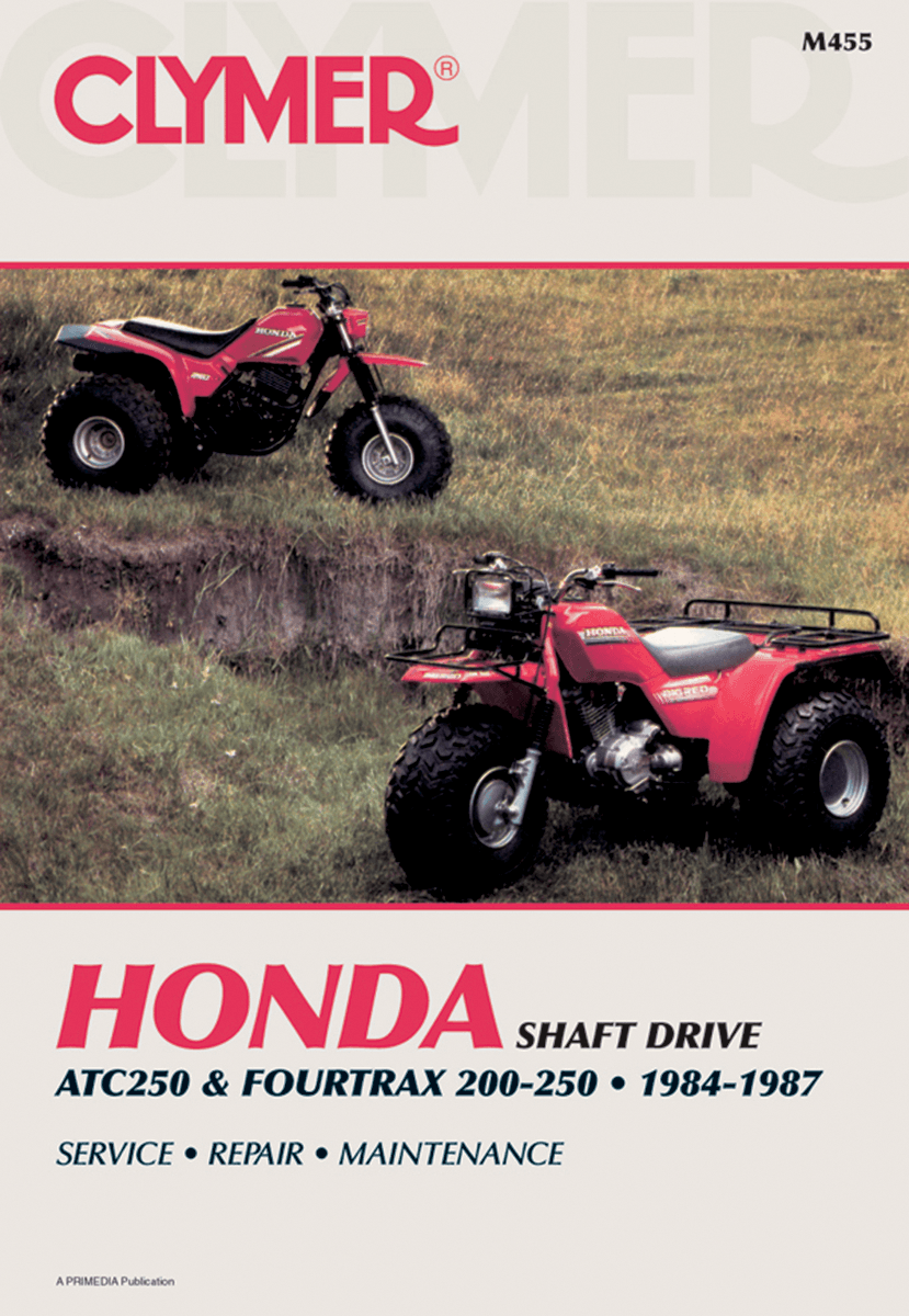 CLYMER M455 Manual - Honda - ATC250ES / SX, TRX200 / 250