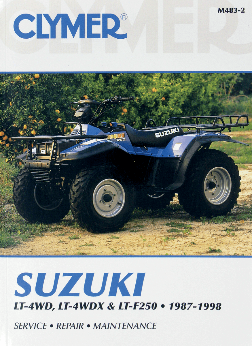 CLYMER M483 Manual - Suzuki - 250 King Quad / Quad Runner