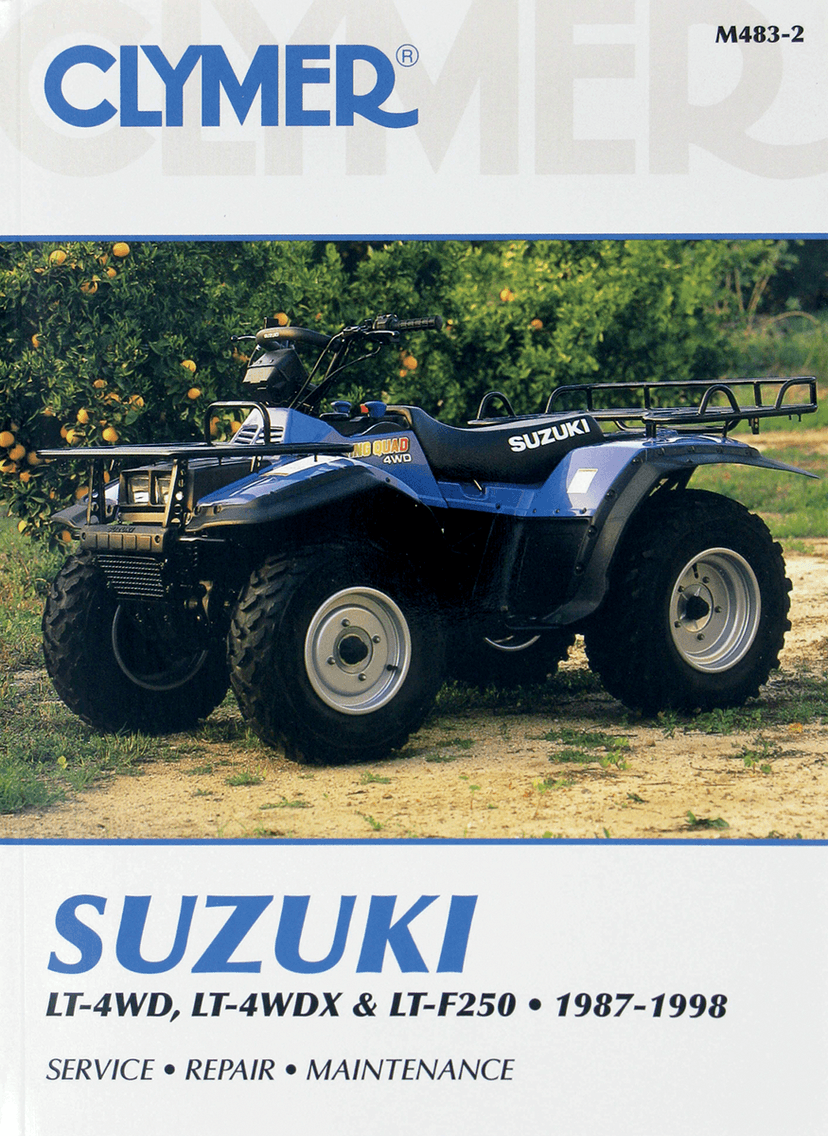 CLYMER M483 Manual - Suzuki - 250 King Quad / Quad Runner