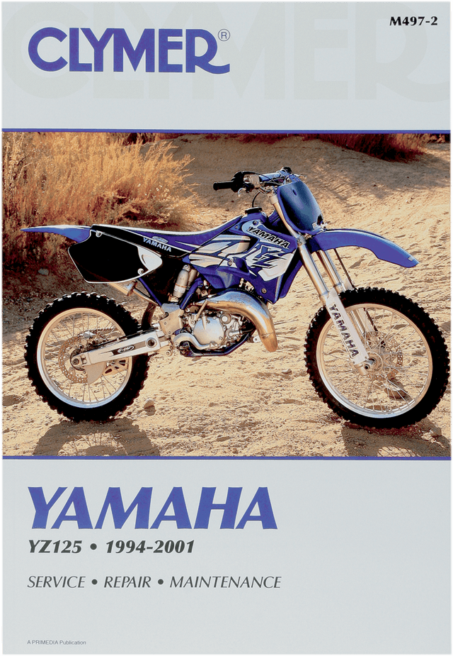 CLYMER M497 Manual - Yamaha - YZ125