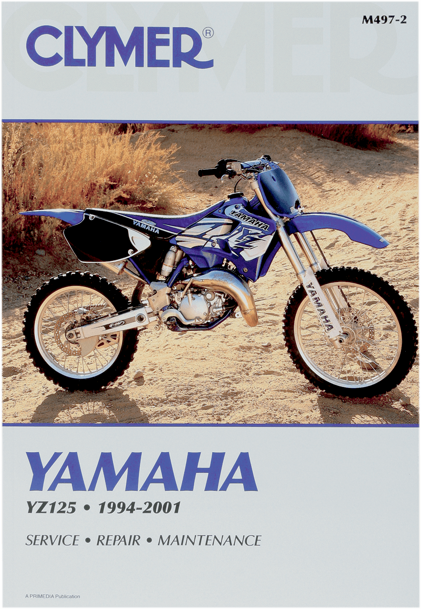 CLYMER M497 Manual - Yamaha - YZ125