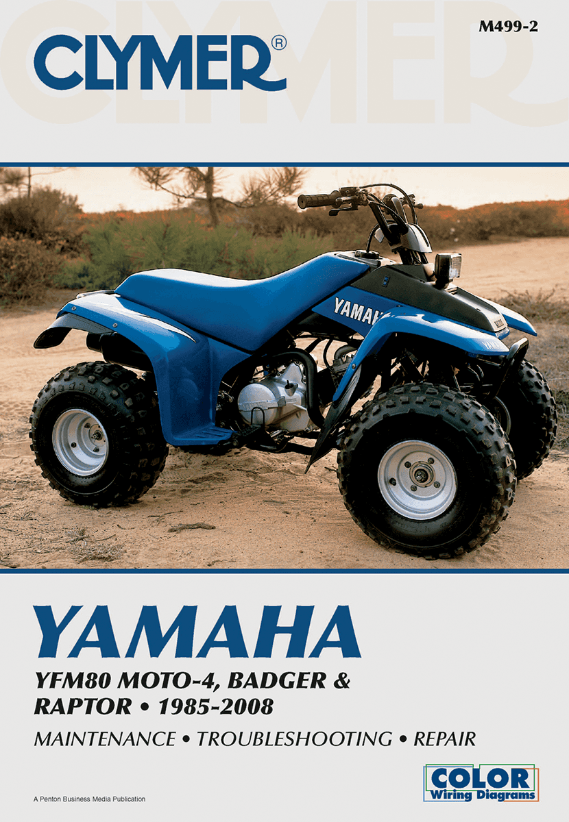 CLYMER M499 Manual - Yamaha - YFM80 Moto 4 / Badger / Raptor