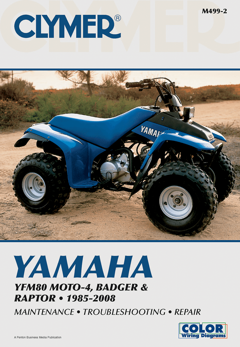 CLYMER M499 Manual - Yamaha - YFM80 Moto 4 / Badger / Raptor