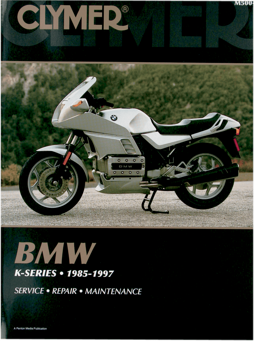 CLYMER M500 Manual - BMW - K-Series