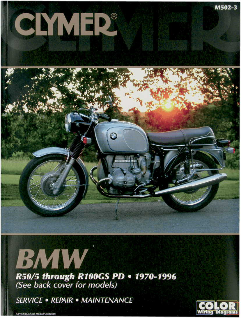 CLYMER M502 Manual - BMW - R-Series