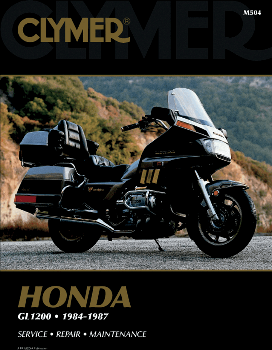 CLYMER M504 Manual - Honda - GL1200