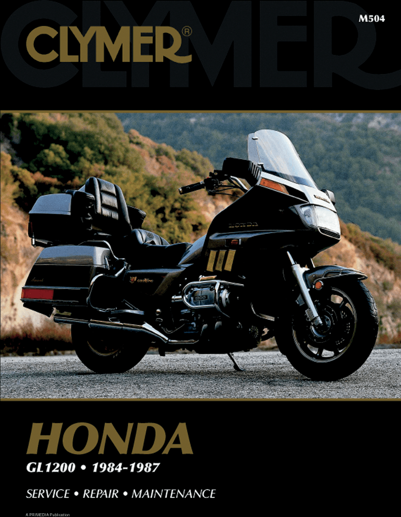 CLYMER M504 Manual - Honda - GL1200