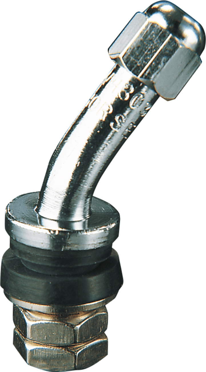 PARTS UNLIMITED MC-945 Valve Stem - Angled - Chrome