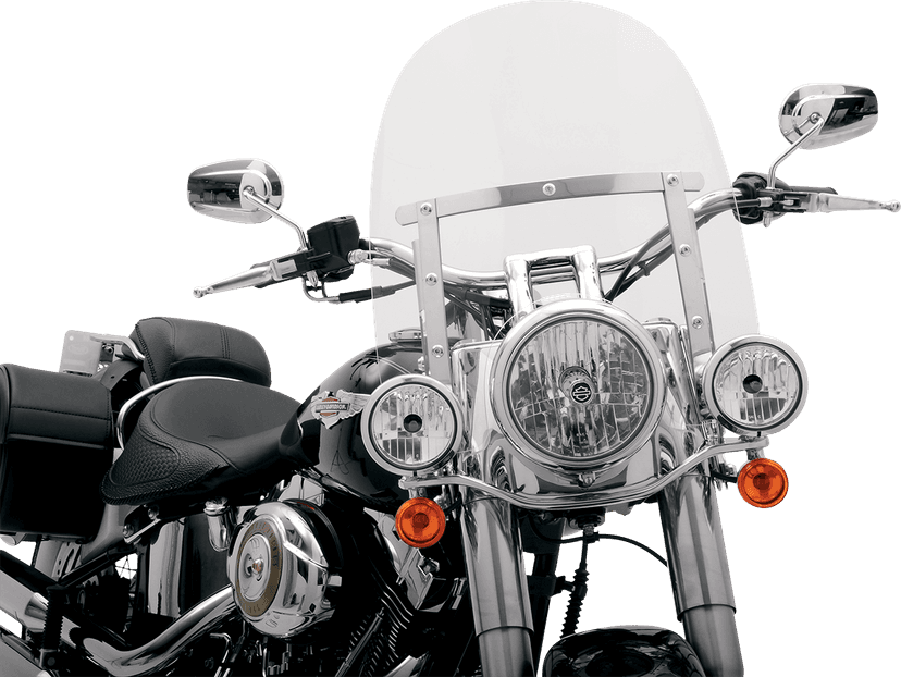 MEMPHIS SHADES MEM4110 Memphis Slim Windshield - 15" - Clear — image 2 of 2