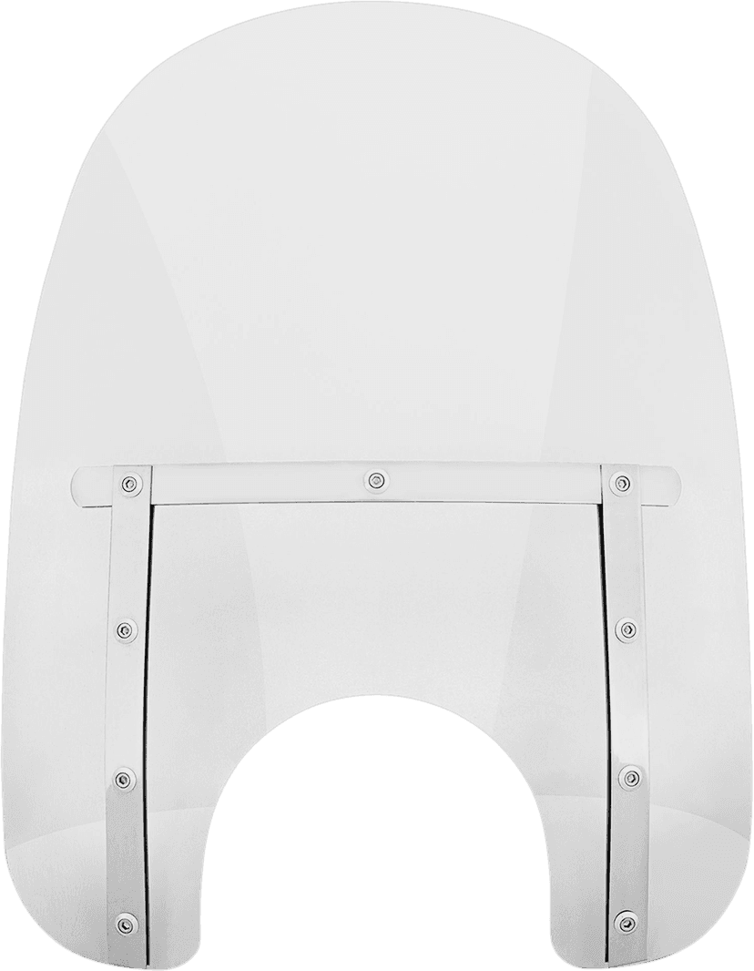 MEMPHIS SHADES MEM4210 Memphis Slim Windshield - 17" - Clear