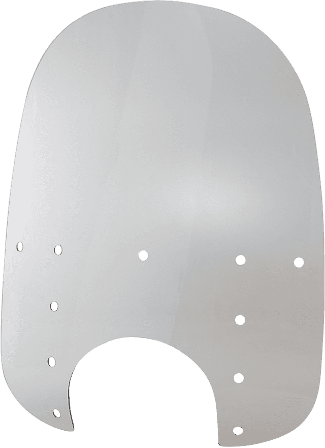 MEMPHIS SHADES MEP3819 Fats Windshield - 21" - 9" Headlight Cutout - Solar