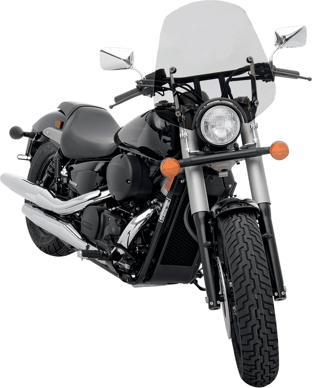 MEMPHIS SHADES MEP5519 Pop Top Windshield - 7" Headlight Cut Out - Solar — image 2 of 2