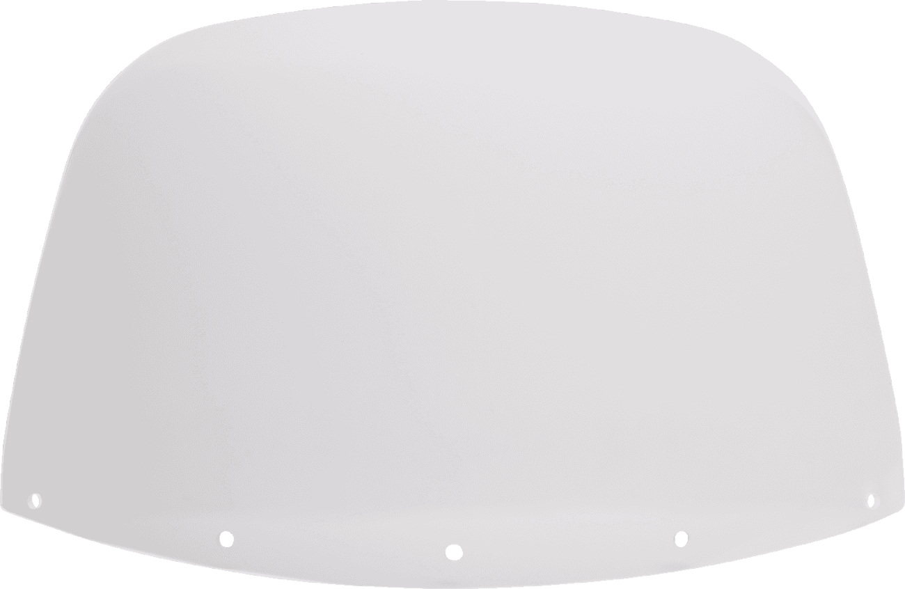 MEMPHIS SHADES MEP8020 Windshield - 12" - Clear - '86-'95 FLHT