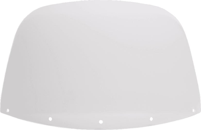 MEMPHIS SHADES MEP8020 Windshield - 12" - Clear - '86-'95 FLHT
