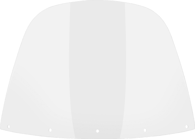 MEMPHIS SHADES MEP8030 Windshield - 15" - Clear - '86-'95 FLHT — image 2 of 2