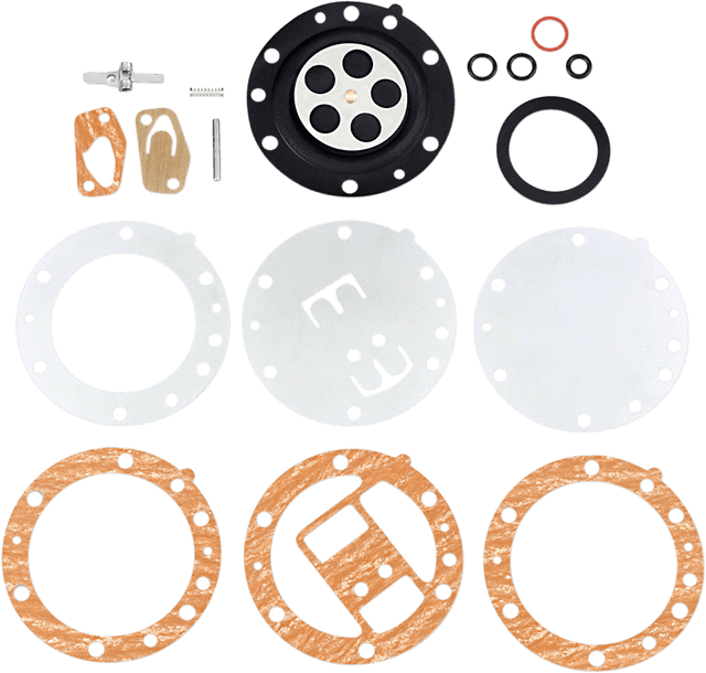 MIKUNI MKBN3844 Diaphragm Repair Kit - Mikuni BN Carburetor