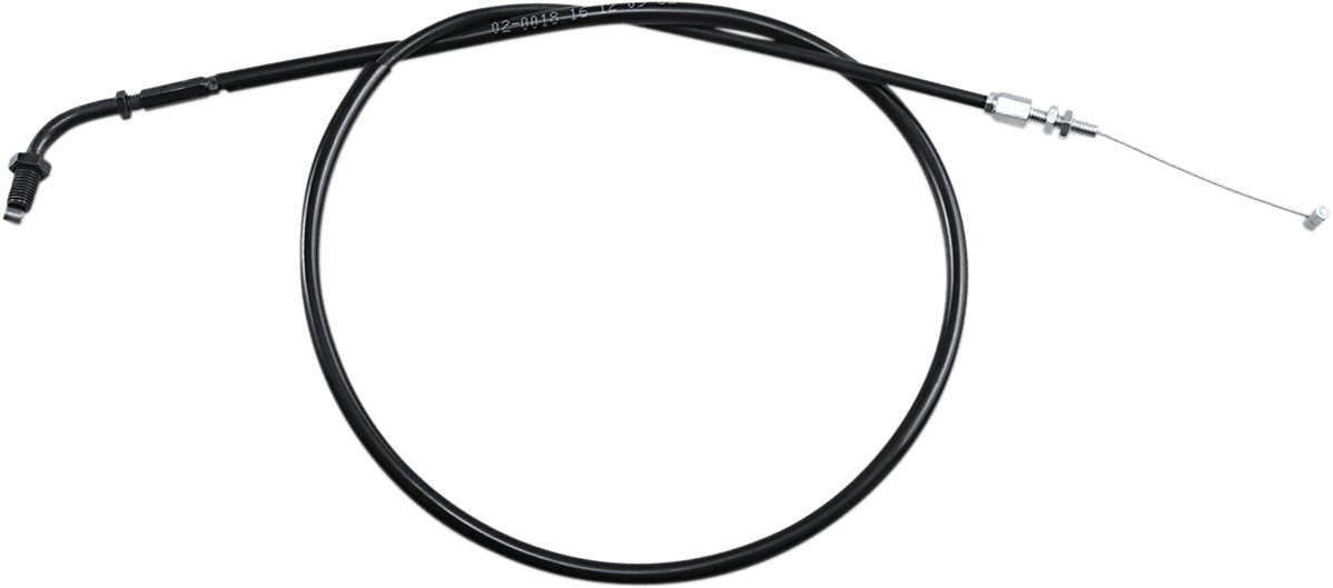 MOTION PRO MP02-018 Black Vinyl Throttle Cable - Pull - '79-'83 Honda CB