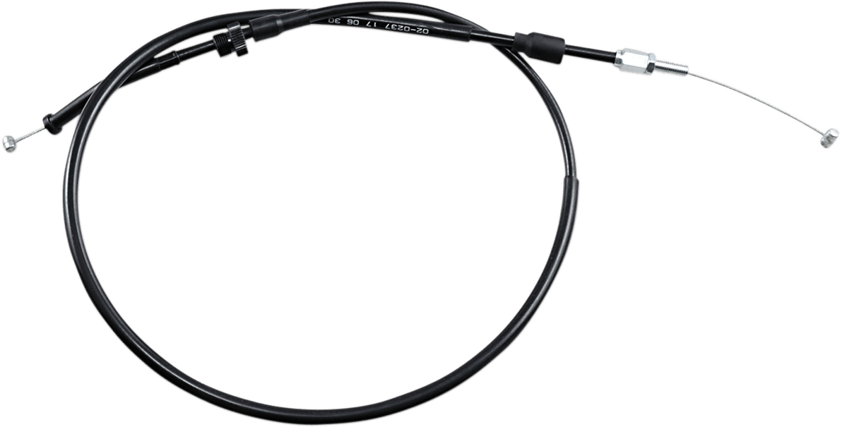 MOTION PRO MP02-237 Black Vinyl Throttle Cable - Push - '87-'96 VT1100C