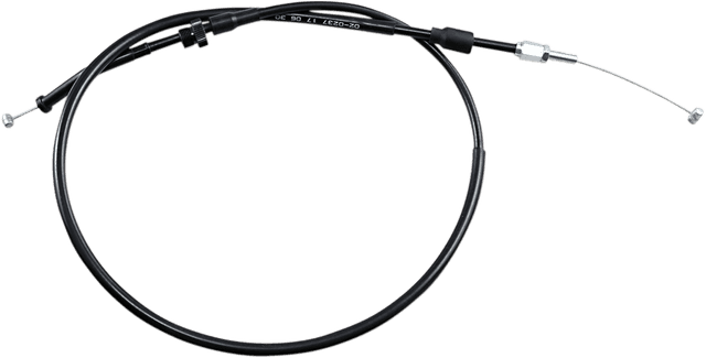 MOTION PRO MP02-237 Black Vinyl Throttle Cable - Push - '87-'96 VT1100C