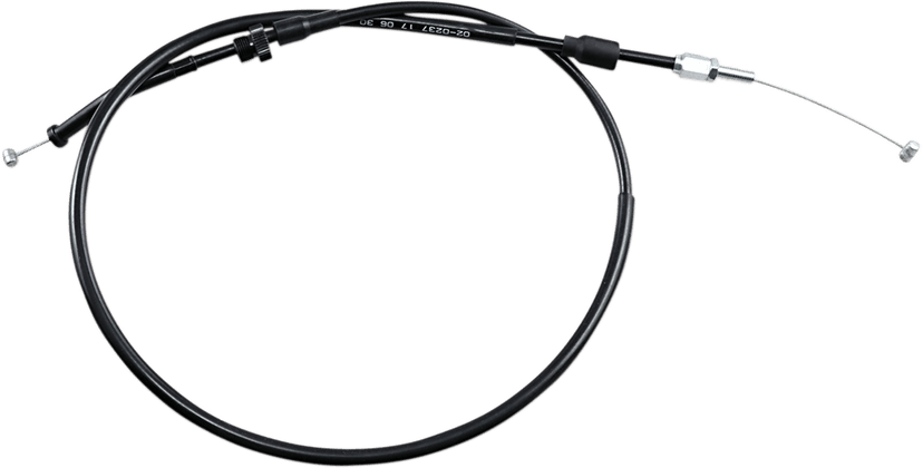 MOTION PRO MP02-237 Black Vinyl Throttle Cable - Push - '87-'96 VT1100C