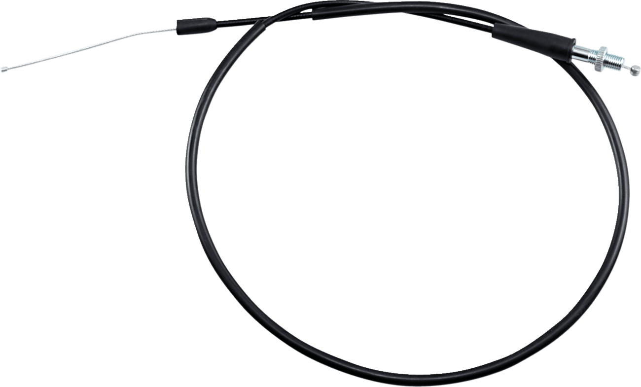 MOTION PRO MP02-247 Black Vinyl Throttle Cable - Pull - +4" - '81-'14 GasGas/Honda/KTM/Suzuki