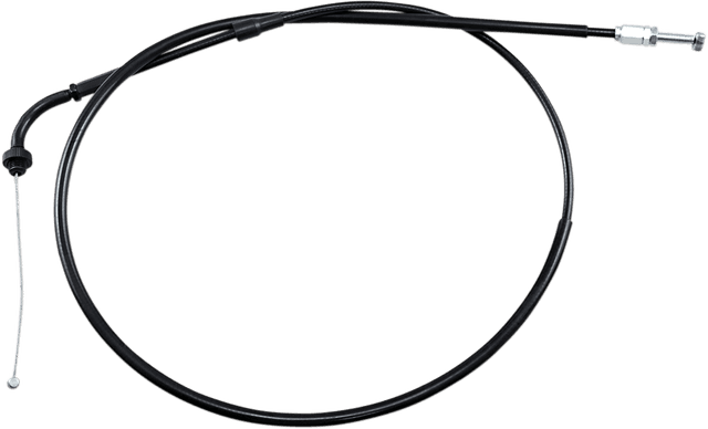 MOTION PRO MP02-323 Black Vinyl Throttle Cable - Pull - +6" - '95-'07 VT1100