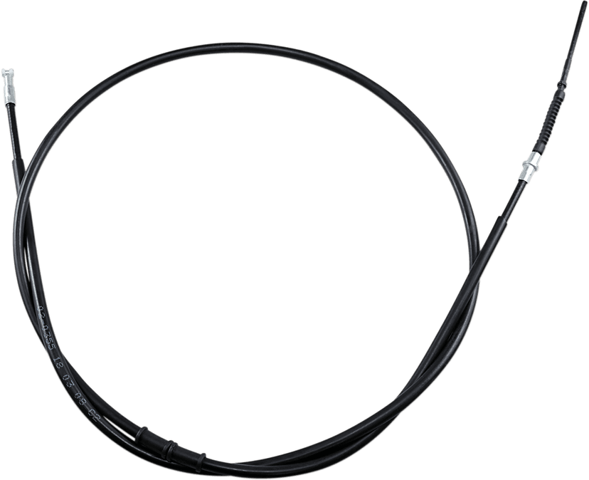 MOTION PRO MP02-355 Black Vinyl Brake Cable - Rear - Hand - Honda