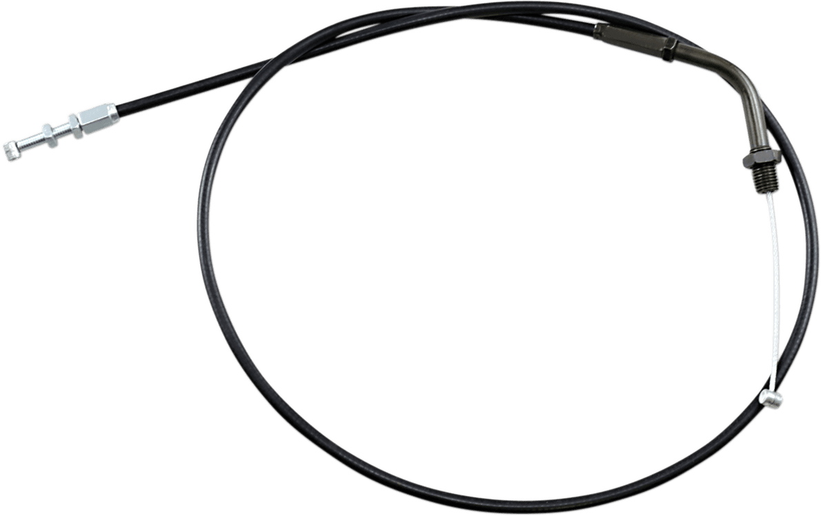MOTION PRO MP03-019 Black Vinyl Throttle Cable - Push - '76-'88 Kawasaki KZ