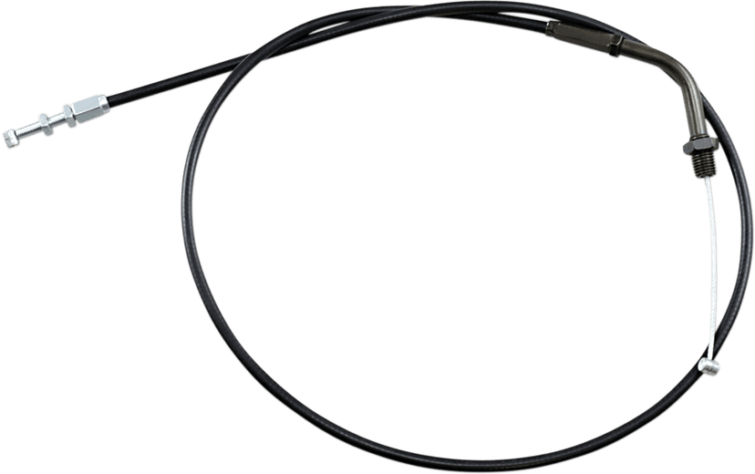 MOTION PRO MP03-019 Black Vinyl Throttle Cable - Push - '76-'88 Kawasaki KZ