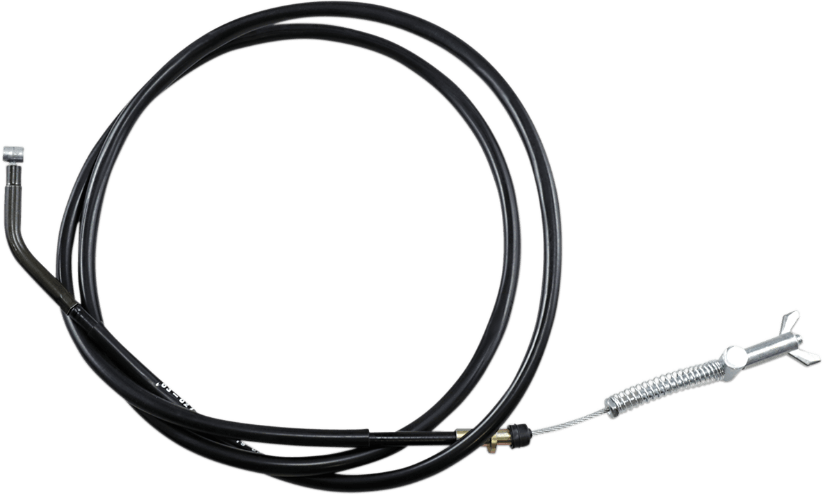 MOTION PRO MP03-277 Black Vinyl Brake Cable - Rear - Hand - Kawasaki