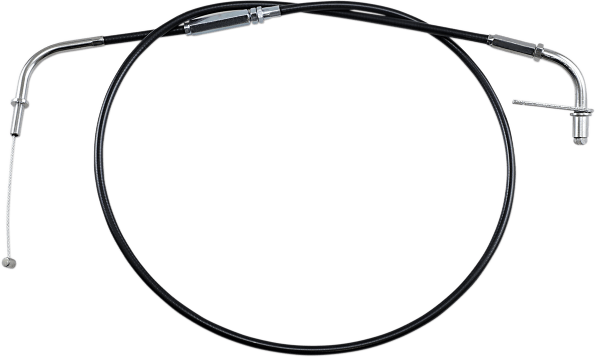 MOTION PRO MP03-282 Black Vinyl Throttle Cable - Pull - +6" - '95-'05 Vulcan