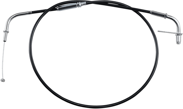MOTION PRO MP03-282 Black Vinyl Throttle Cable - Pull - +6" - '95-'05 Vulcan
