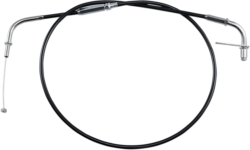 MOTION PRO MP03-282 Black Vinyl Throttle Cable - Pull - +6" - '95-'05 Vulcan