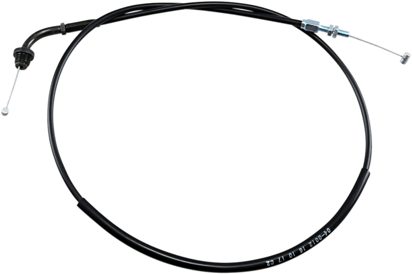 MOTION PRO MP04-012 Black Vinyl Throttle Cable - Pull - '79-'91 Suzuki GS