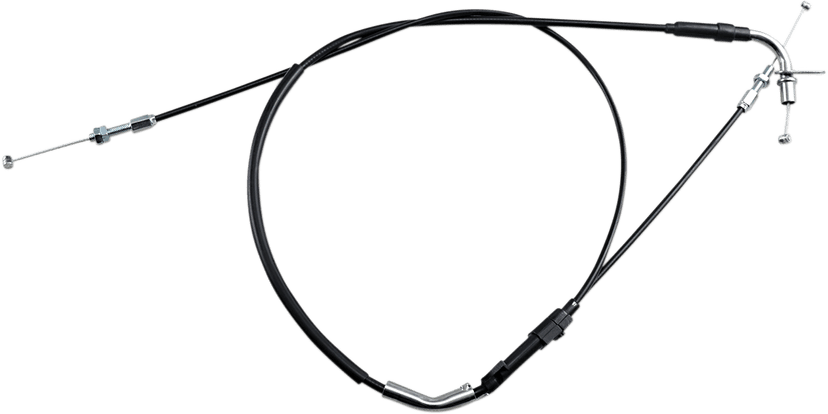 MOTION PRO MP04-182 Black Vinyl Throttle Cable - Pull - '95-'04 Intruder/Boulevard 1400
